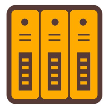 dosya dizini vektör illüstrasyonu