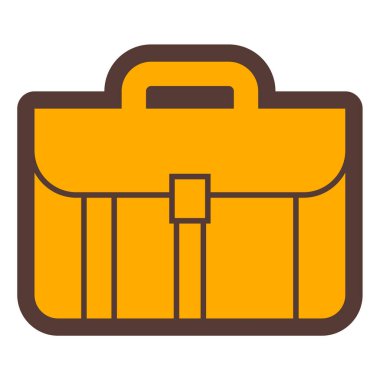 Çanta. Web simgesi basit tasarım