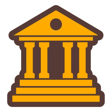 Banka binası. Basit tasarım