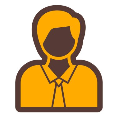 İş adamı. Basit tasarım