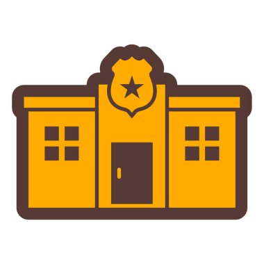 Otel Oda simgesi. vektör çizim