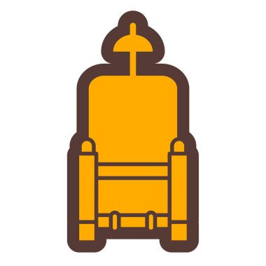 Otel vektör simgesi işareti