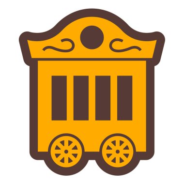 Kamyon. Web simgesi basit illüstrasyon