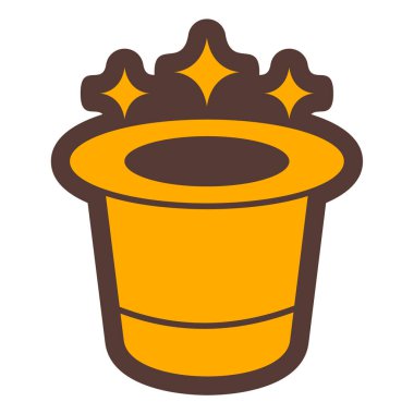 Bir yıldız kovasının vektör çizimi