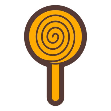 Lolipop. Web simgesi basit illüstrasyon