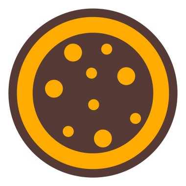 Yemek. Web simgesi basit illüstrasyon