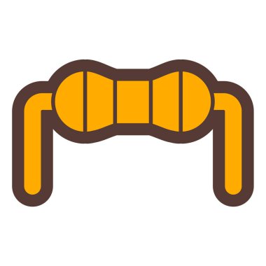 Kumaş. Web simgesi basit illüstrasyon