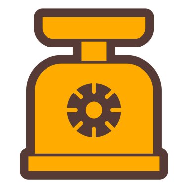 Mutfak pulları ikonu. ağ için çaydanlık vektör simgelerinin özet çizimi