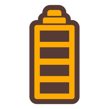 Pil. Web simgesi basit illüstrasyon