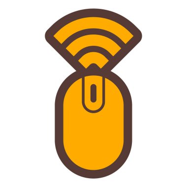 Fare. Web simgesi basit illüstrasyon