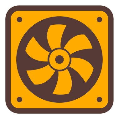 Hayran ikonu. vektör illüstrasyonu