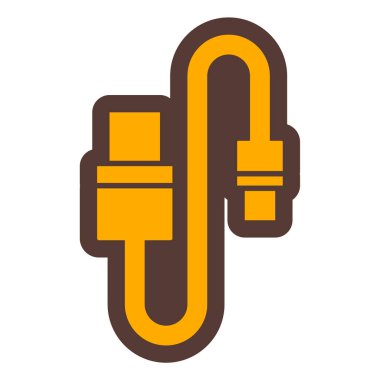 Dolgu simgesi vektör illüstrasyonu