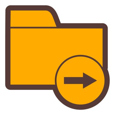 Dosya. Web simgesi basit illüstrasyon