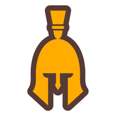 Tarih. Web simgesi basit illüstrasyon