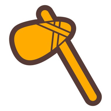 Tarih. Web simgesi basit illüstrasyon