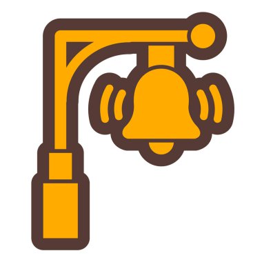 çan vektör simgesi modern basit tasarım