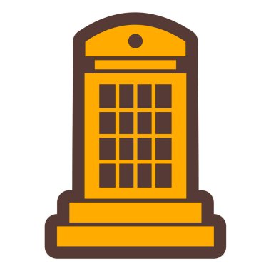 kule ikon vektör illüstrasyonu