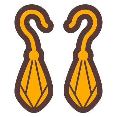 moda vektör illüstrasyonu, düz simge ögesi