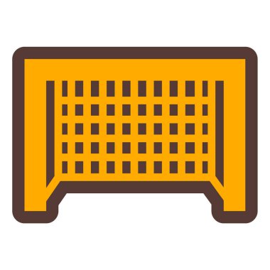 Tenis kortu. Web simgesi