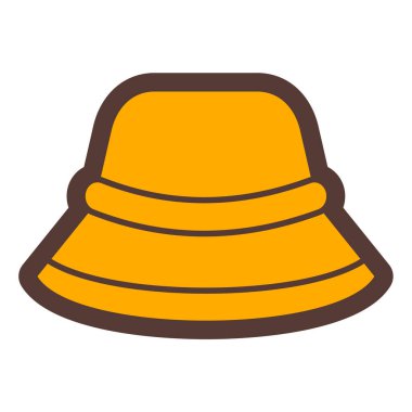 Şapka. Web simgesi basit illüstrasyon