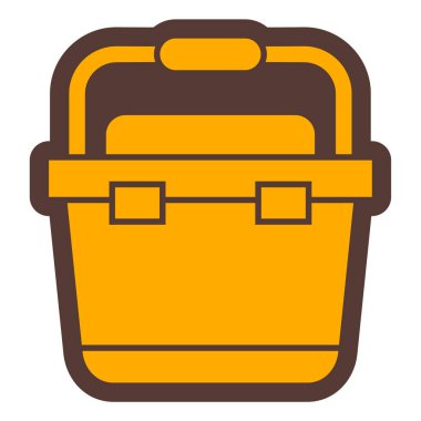 Alet çantası. Web simgesi basit illüstrasyon