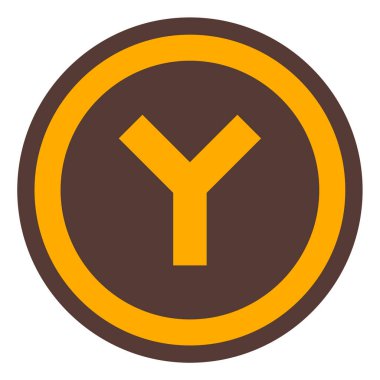 Yol simgesi, vektör illüstrasyonu