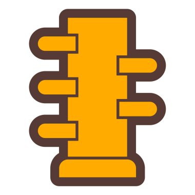 Bitki. Web simgesi basit illüstrasyon