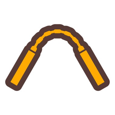 Çizgi film simgesinin vektör çizimi