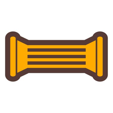 Trompet. Web simgesi basit tasarım