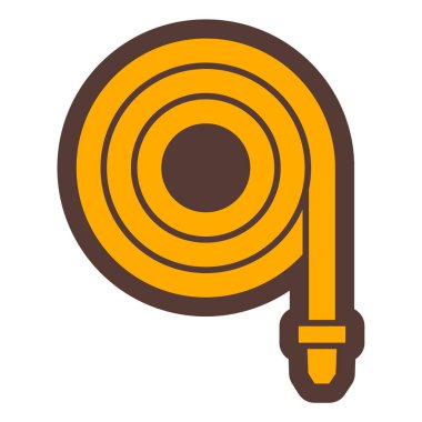 Tek izole nesne simgesinin vektör illüstrasyonu