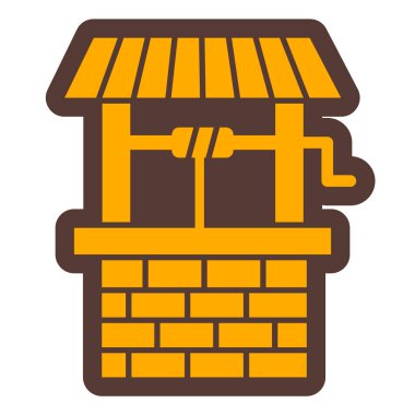 Dükkan. Web simgesi basit illüstrasyon