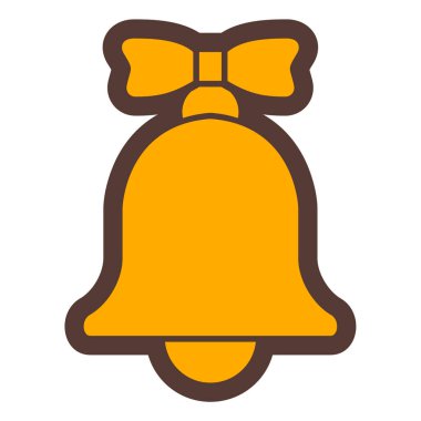 Çan simgesi vektör illüstrasyonu