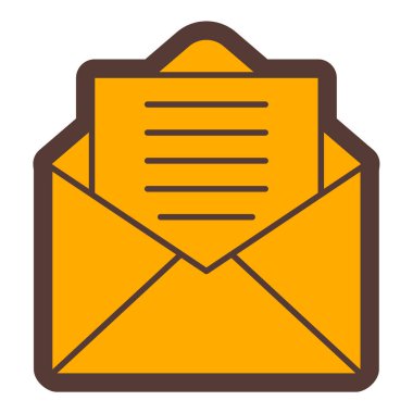 Zarf postası. Web simgesi