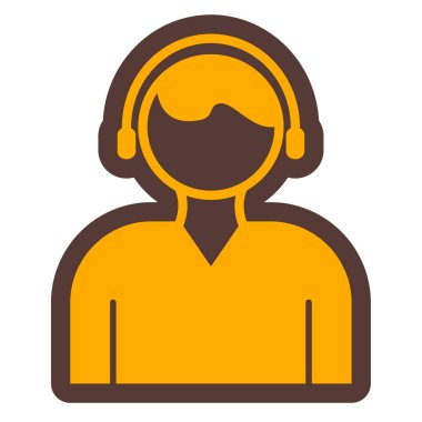 Müşteri servisi. Basit resimleme