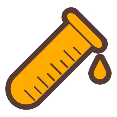 Test tüpü. Basit resimleme