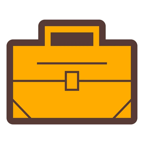 Briefcase Web Icon Simple Design — Stock Vector