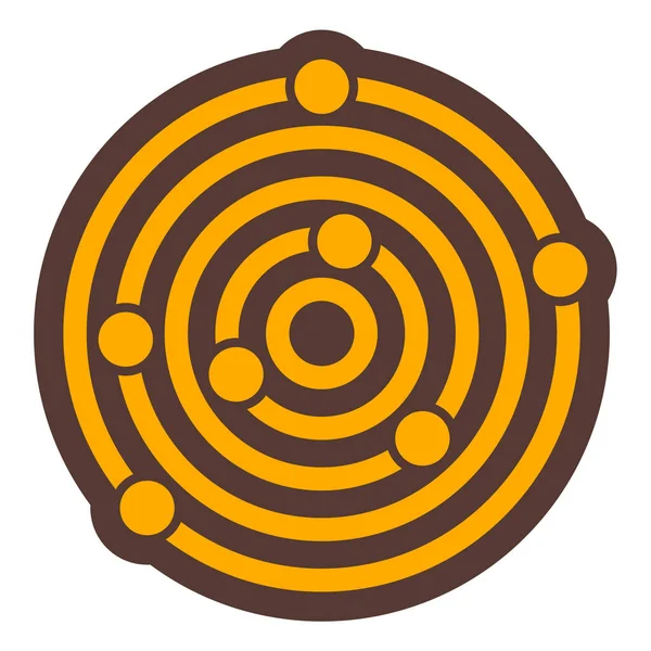 hedef vektör simgesi modern illüstrasyon