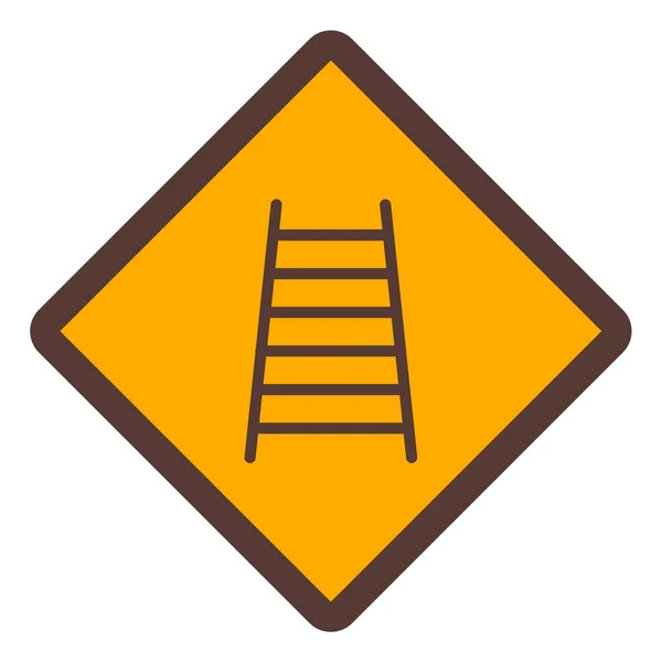 Ladder Icoon Vector Illustratie — Stockvector