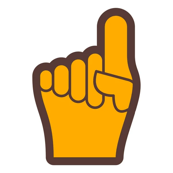 Hand Sign Icon Vector Illustration Design — Image vectorielle