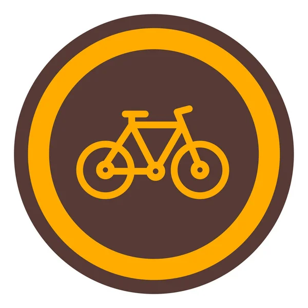 Vector Illustration Bicycle Icon — Stock Vector