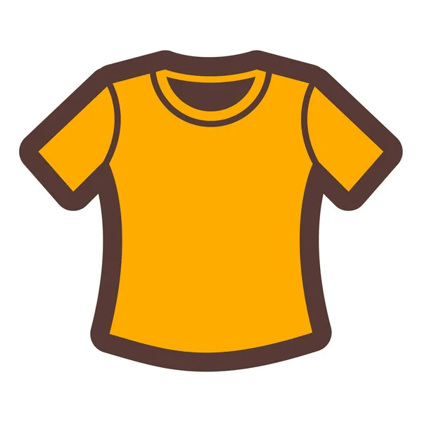 Shirt Web Symbol Einfache Illustration — Stockvektor