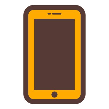 Akıllı telefon. Web simgesi basit tasarım