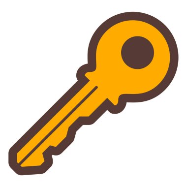 anahtar vektör resimleme