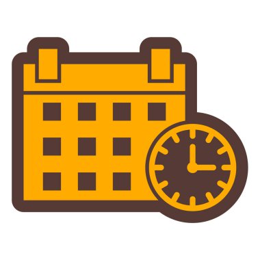 Takvim. Web simgesi basit tasarım