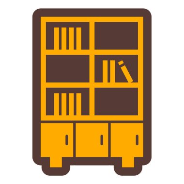 arşiv vektör illüstrasyon simgesi