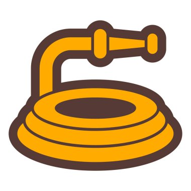 bitcoin. Web simgesi basit illüstrasyon