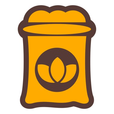 Kahve demliği ikonu. Web için mısır vektör simgelerinin özet çizimi