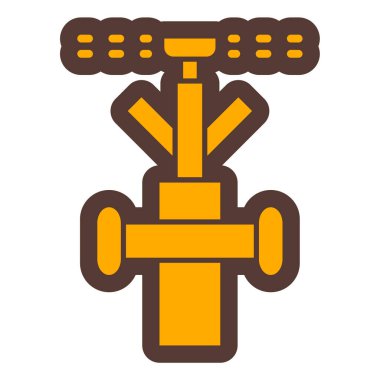 Çizgi film robotunun vektör çizimi