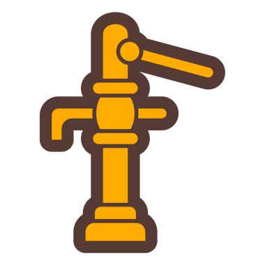 Hukuk ve adalet simgesinin vektör illüstrasyonu