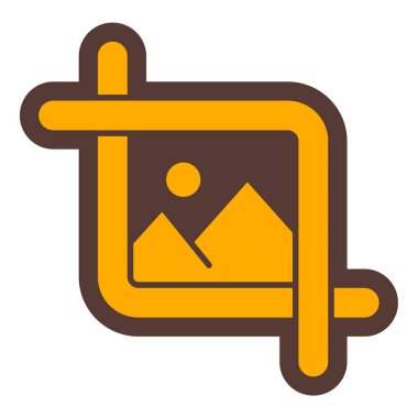 Web sitesi için fotoğraf simgesi tasarımı.